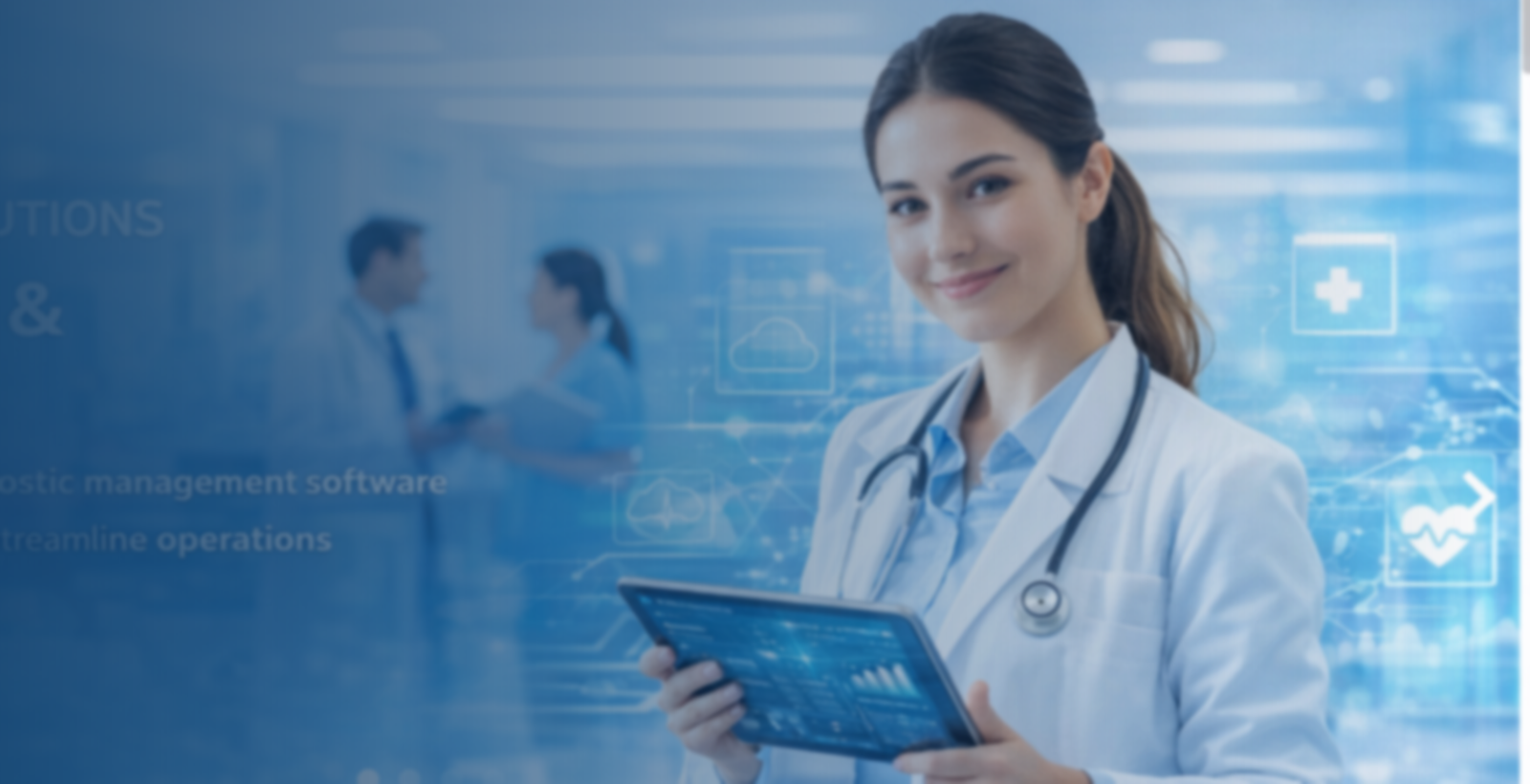 Business website design portfolio image